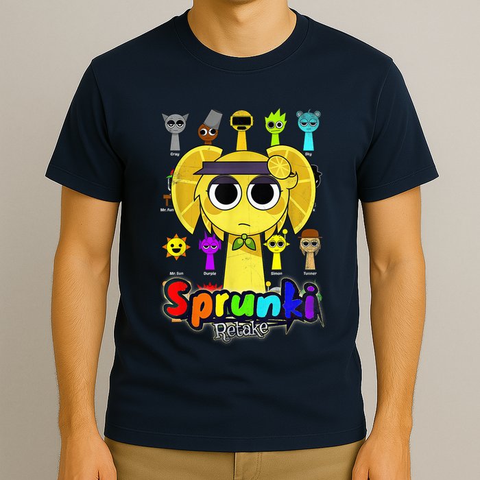 S.P.R.U.N.K.I Beats Team Retake Cartoon T-Shirt