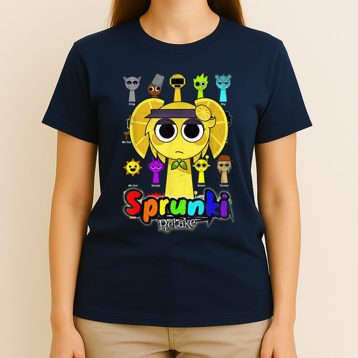 S.P.R.U.N.K.I Beats Team Retake Cartoon T-Shirt