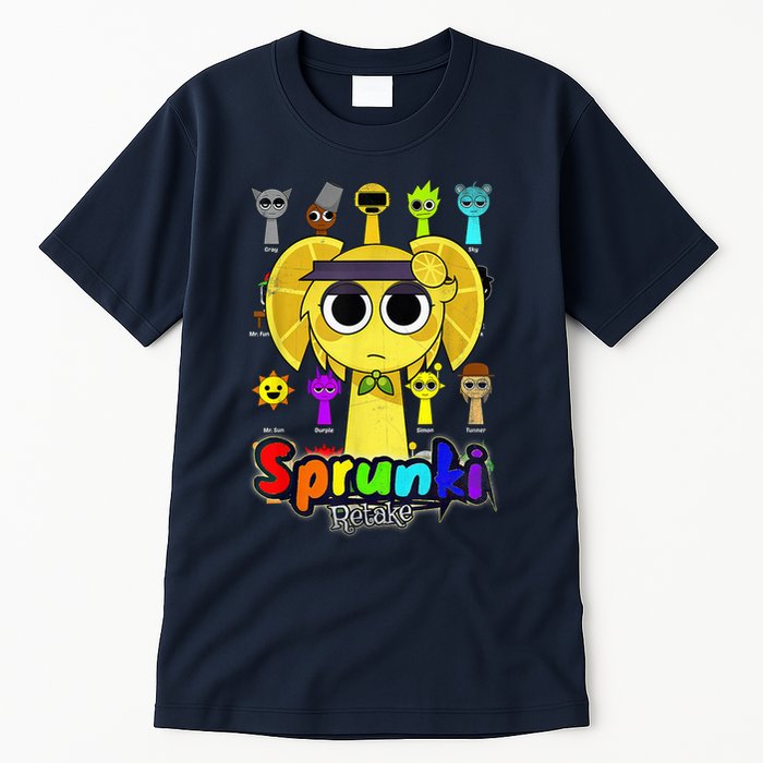 S.P.R.U.N.K.I Beats Team Retake Cartoon Tall T-Shirt