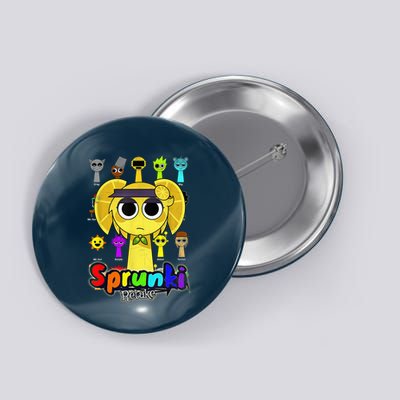 S.P.R.U.N.K.I Beats Team Retake Cartoon Button