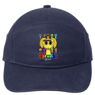 S.P.R.U.N.K.I Beats Team Retake Cartoon 7-Panel Snapback Hat