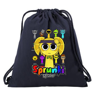 S.P.R.U.N.K.I Beats Team Retake Cartoon Drawstring Bag
