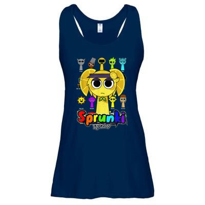 S.P.R.U.N.K.I Beats Team Retake Cartoon Ladies Essential Flowy Tank