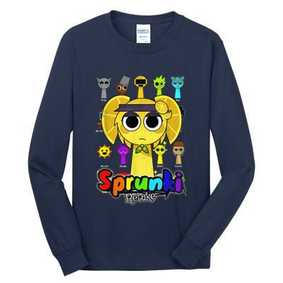 S.P.R.U.N.K.I Beats Team Retake Cartoon Tall Long Sleeve T-Shirt