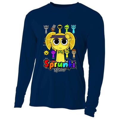 S.P.R.U.N.K.I Beats Team Retake Cartoon Cooling Performance Long Sleeve Crew