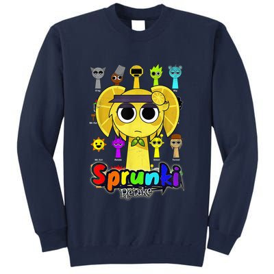 S.P.R.U.N.K.I Beats Team Retake Cartoon Tall Sweatshirt