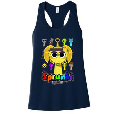 S.P.R.U.N.K.I Beats Team Retake Cartoon Womens Tank Top
