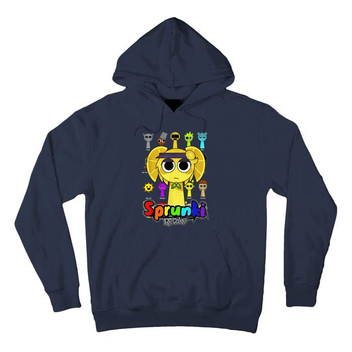 S.P.R.U.N.K.I Beats Team Retake Cartoon Tall Hoodie