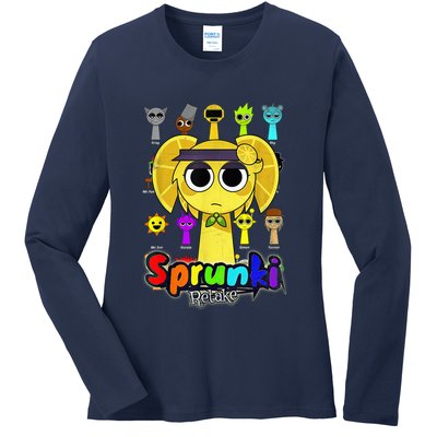 S.P.R.U.N.K.I Beats Team Retake Cartoon Ladies Long Sleeve Shirt