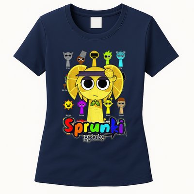 S.P.R.U.N.K.I Beats Team Retake Cartoon Womens T-Shirt