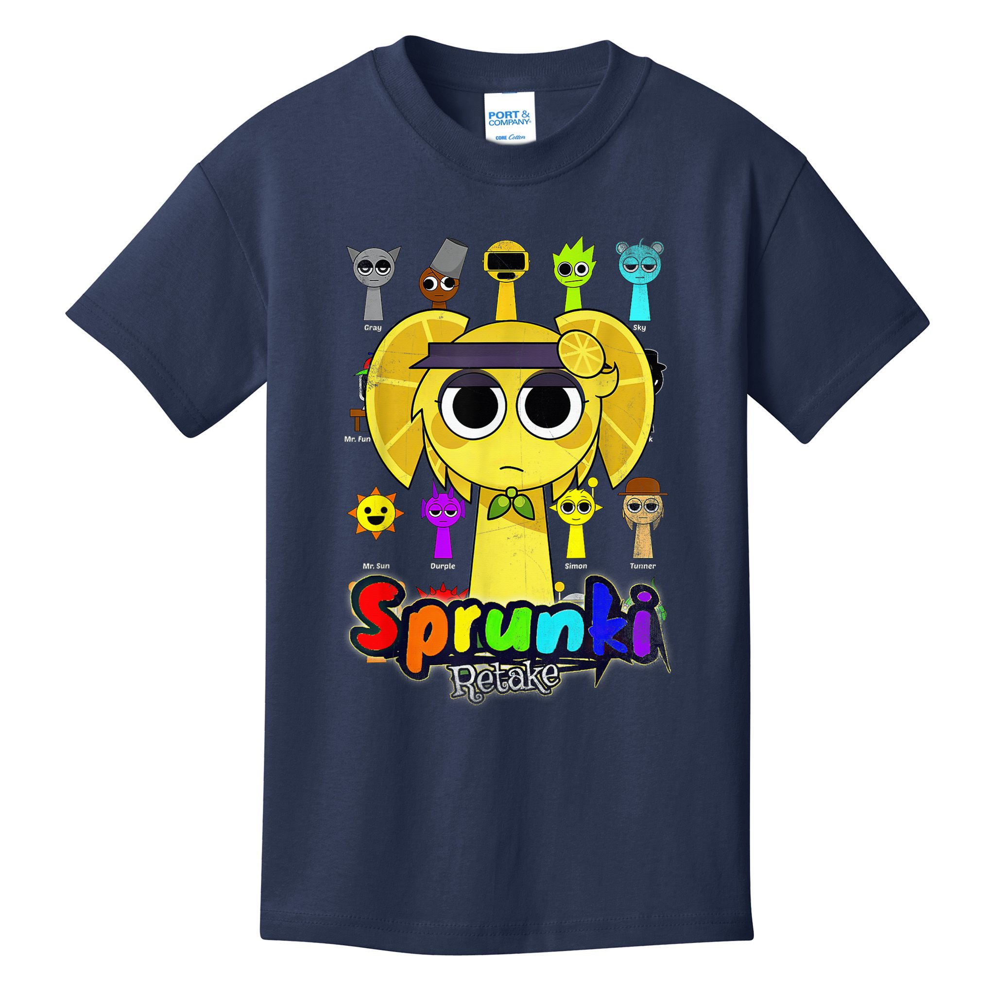 S.P.R.U.N.K.I Beats Team Retake Cartoon Kids T-Shirt