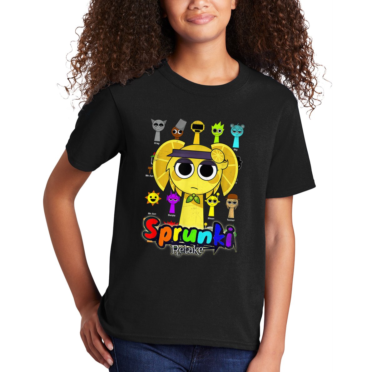 S.P.R.U.N.K.I Beats Team Retake Cartoon Kids T-Shirt