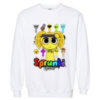 S.P.R.U.N.K.I Beats Team Retake Cartoon Garment-Dyed Sweatshirt