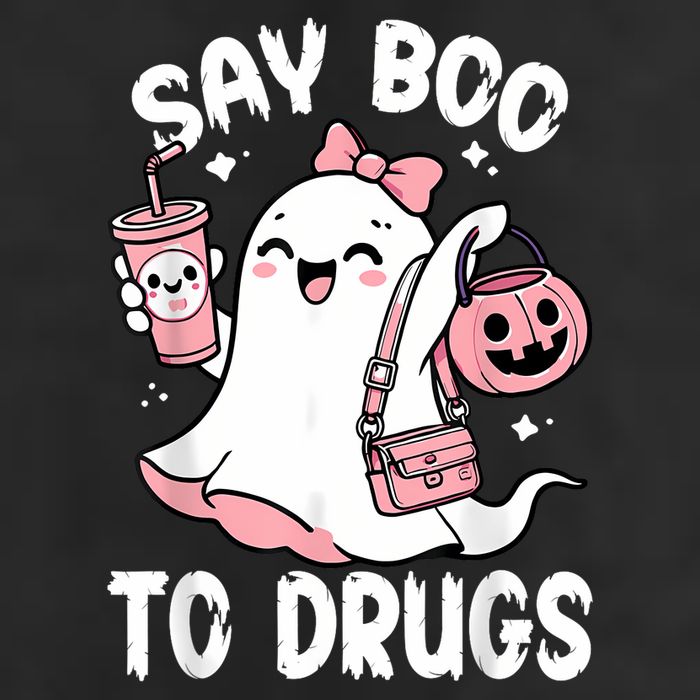 Say Boo To Drugs Funny Halloween Red Ribbon Week Awareness Hat