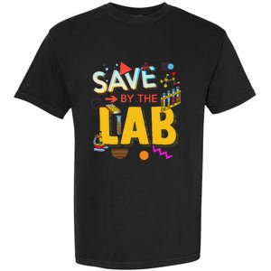 Saved By The Lab Retro Medical Laboratory Tech Garment-Dyed Heavyweight T-Shirt