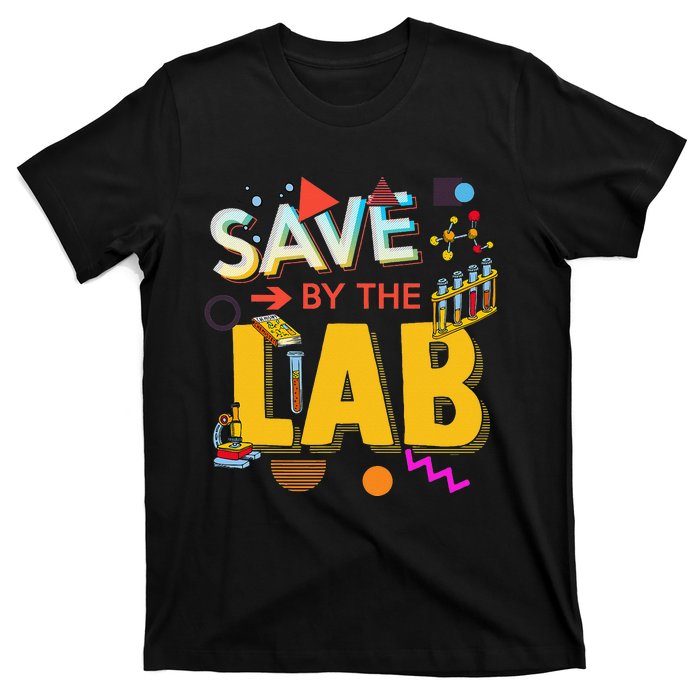 Saved By The Lab Retro Medical Laboratory Tech T-Shirt