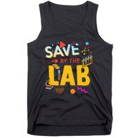 Saved By The Lab Retro Medical Laboratory Tech Tank Top