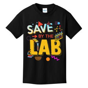 Saved By The Lab Retro Medical Laboratory Tech Kids T-Shirt