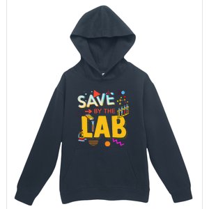 Saved By The Lab Retro Medical Laboratory Tech Urban Pullover Hoodie