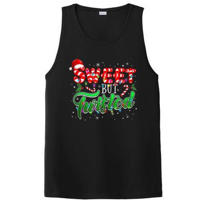 Sweet But Twisted Funny Candy Cane Christmas Gift PosiCharge Competitor Tank