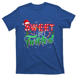 Sweet But Twisted Funny Candy Cane Christmas Gift T-Shirt