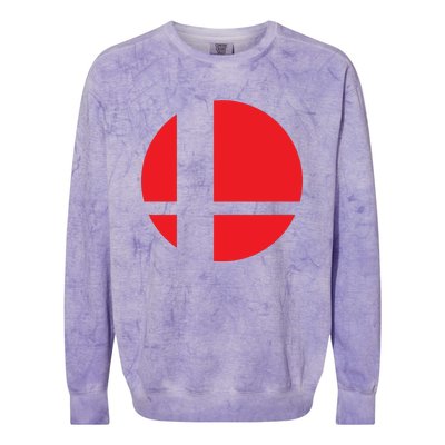 Smash Bros Tribute Unisex Vinyl Colorblast Crewneck Sweatshirt