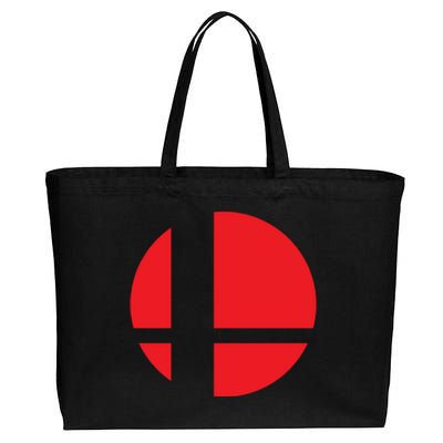 Smash Bros Tribute Unisex Vinyl Cotton Canvas Jumbo Tote