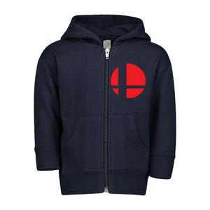 Smash Bros Tribute Unisex Vinyl Toddler Zip Fleece Hoodie