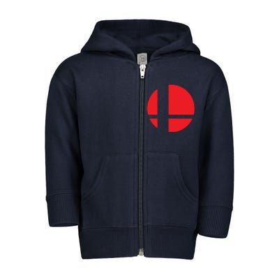 Smash Bros Tribute Unisex Vinyl Toddler Zip Fleece Hoodie