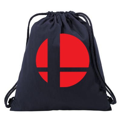 Smash Bros Tribute Unisex Vinyl Drawstring Bag