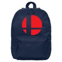 Smash Bros Tribute Unisex Vinyl 16 in Basic Backpack