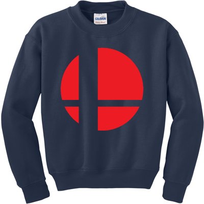 Smash Bros Tribute Unisex Vinyl Kids Sweatshirt