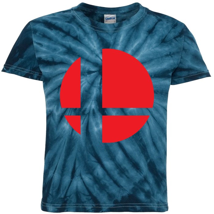 Smash Bros Tribute Unisex Vinyl Kids Tie-Dye T-Shirt