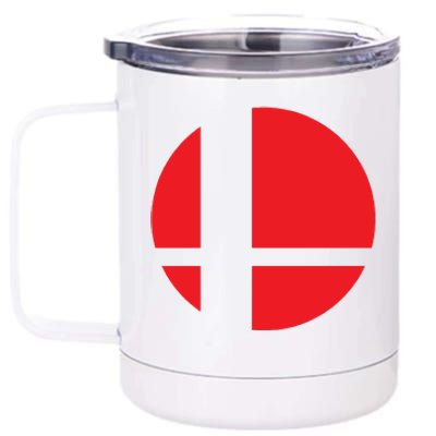 Smash Bros Tribute Unisex Vinyl 12 oz Stainless Steel Tumbler Cup