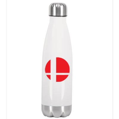 Smash Bros Tribute Unisex Vinyl Stainless Steel Insulated Water Bottle