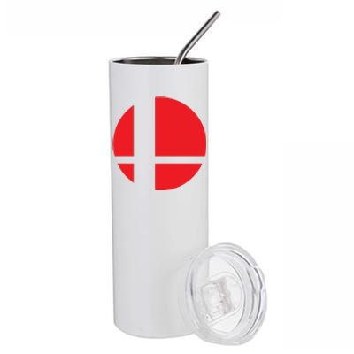 Smash Bros Tribute Unisex Vinyl Stainless Steel Tumbler