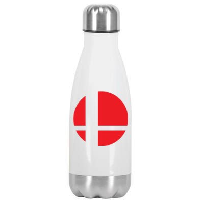 Smash Bros Tribute Unisex Vinyl Stainless Steel Insulated Water Bottle