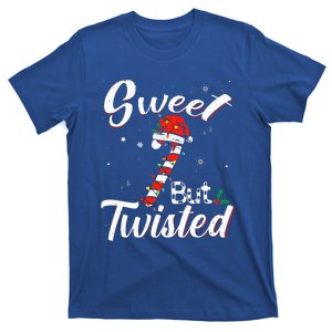 Sweet But Twisted Funny Christmas Candy Cane Xmas Holiday T-Shirt