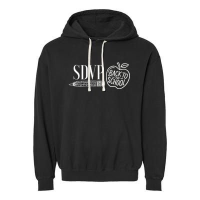 Sdvp Back To School Garment-Dyed Fleece Hoodie