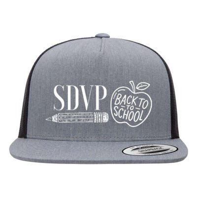 Sdvp Back To School Flat Bill Trucker Hat