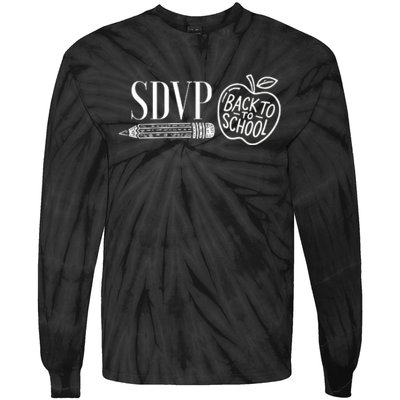 Sdvp Back To School Tie-Dye Long Sleeve Shirt