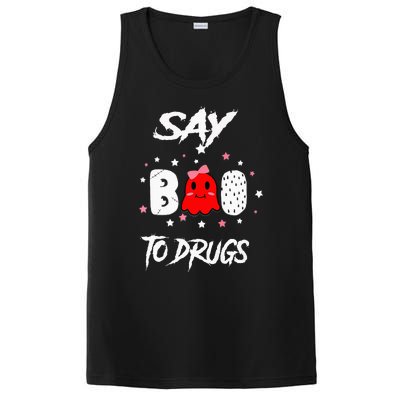 Say Boo To Drugs Halloween Red Ribbon Week Awareness PosiCharge Competitor Tank