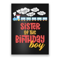 Sister Birthday Train I'm 2 Two Yr Old Chugga Engine Poster