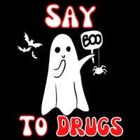 Say Boo To Drugs National Red Ribbon Week Awareness Cool Gift Impact Tech Backpack