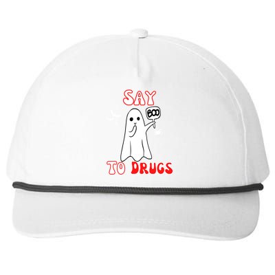 Say Boo To Drugs National Red Ribbon Week Awareness Cool Gift Snapback Five-Panel Rope Hat