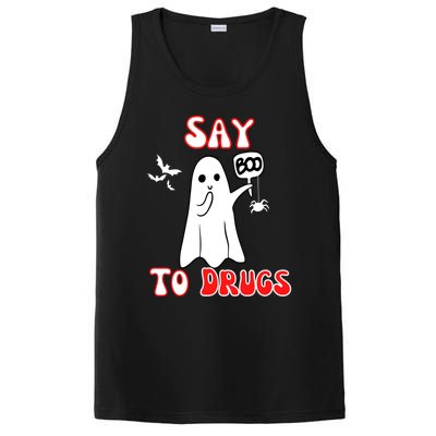 Say Boo To Drugs National Red Ribbon Week Awareness Cool Gift PosiCharge Competitor Tank