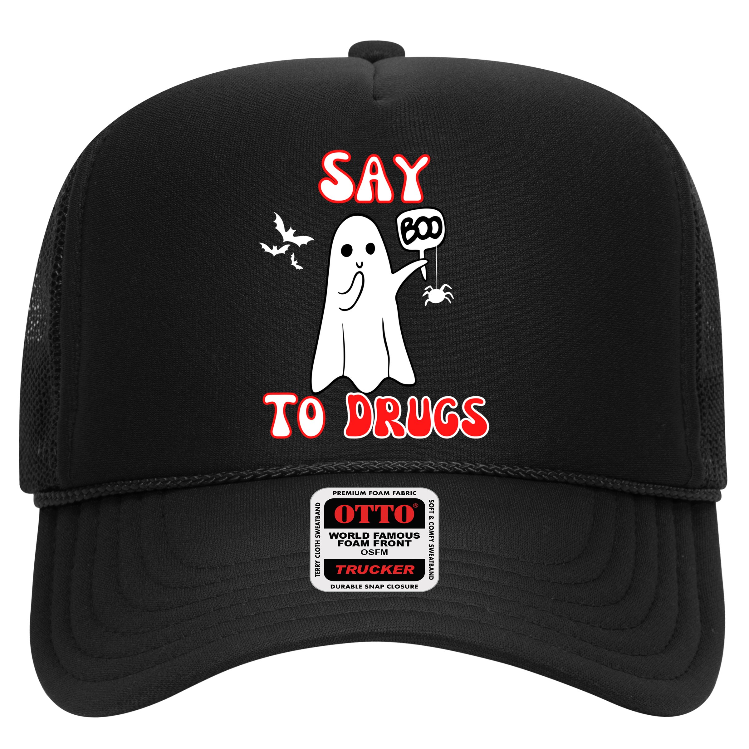 Say Boo To Drugs National Red Ribbon Week Awareness Cool Gift Hat