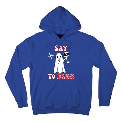 Say Boo To Drugs National Red Ribbon Week Awareness Cool Gift Hoodie