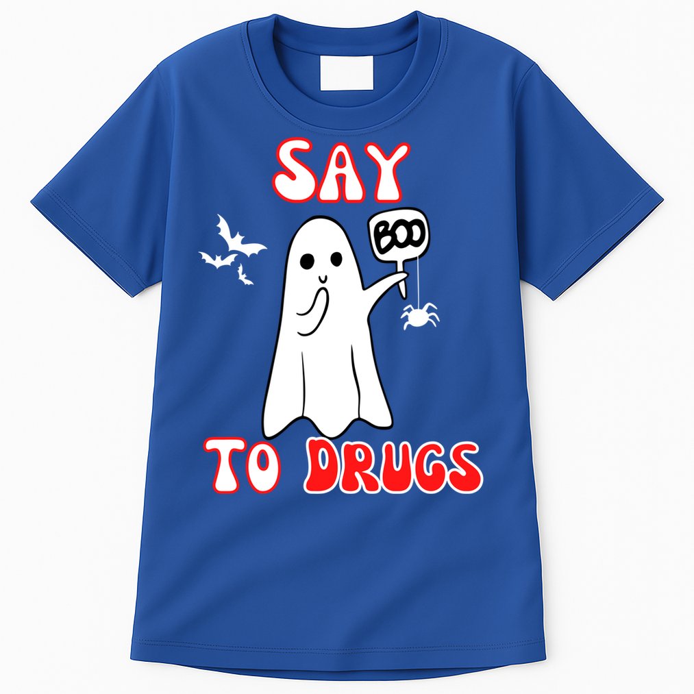 Say Boo To Drugs National Red Ribbon Week Awareness Cool Gift Tall T-Shirt