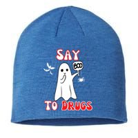 Say Boo To Drugs National Red Ribbon Week Awareness Cool Gift Sustainable Beanie